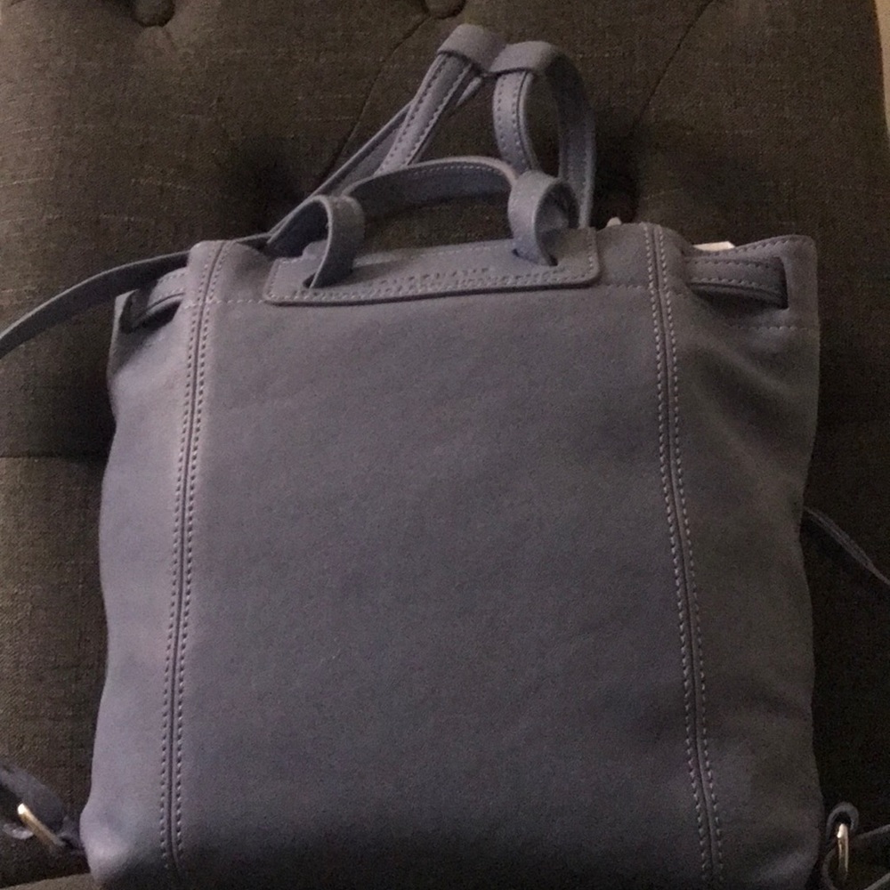 Longchamp Ladies Pliage Cuir backpack - Picture 2 of 3